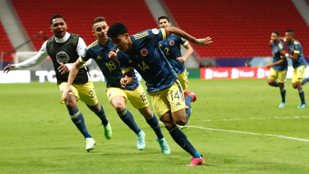 Copa America: Luis Diaz stars as Colombia beat Peru 3-2 to finish third