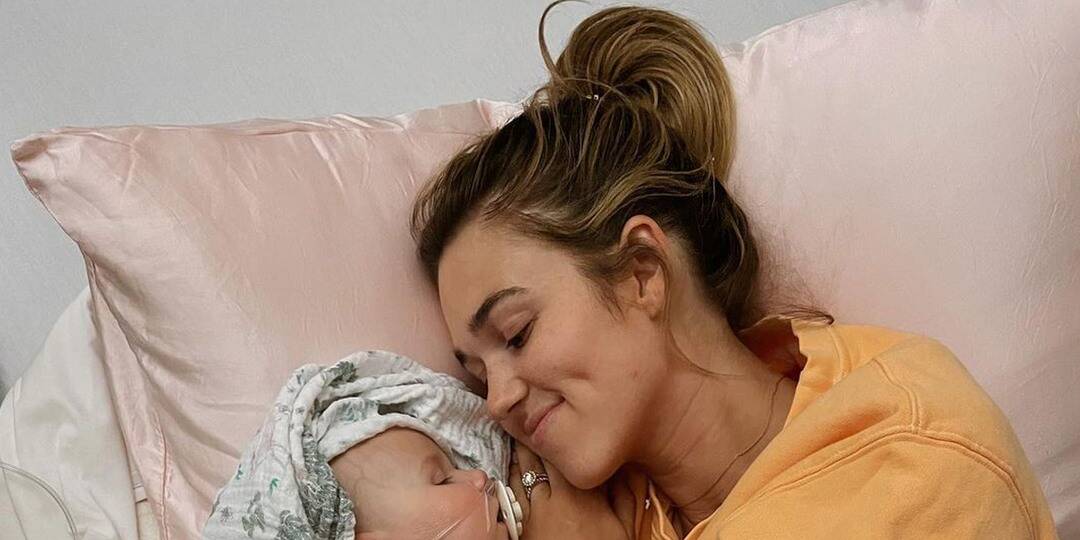 Sadie Robertson’s 4-month-old daughter has been admitted to the hospital with a respiratory virus