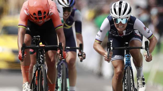 Two mountain stages and a summit finish are part of the eight-stage Tour de France for women.