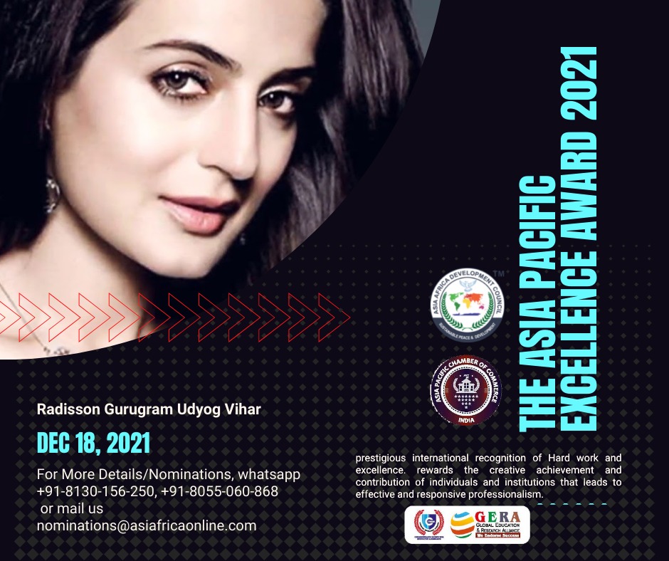 Bollywood Actress Ameesha Patel to Grace the Asia Pacific Excellence Award 2021 as Chief Guest.