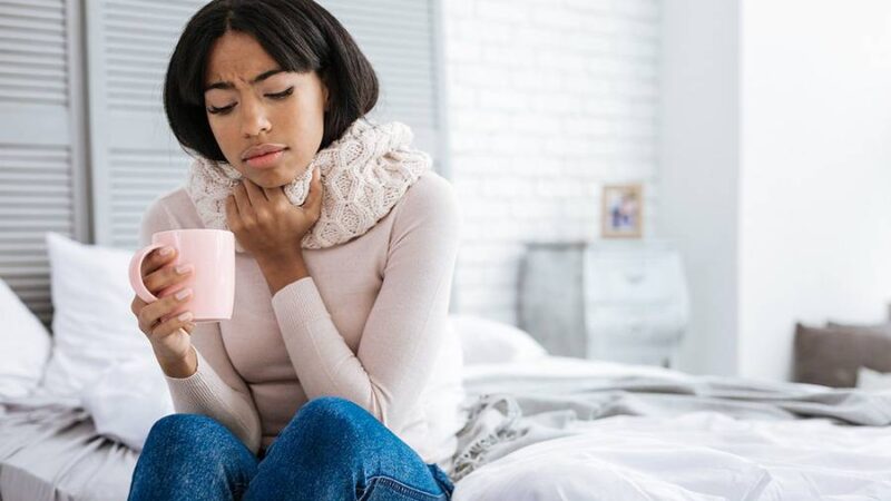 Sore throat and cough top symptoms that could be COVID