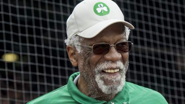 Bill Russell: Late Boston Celtics legend’s number six jersey retired by all NBA teams