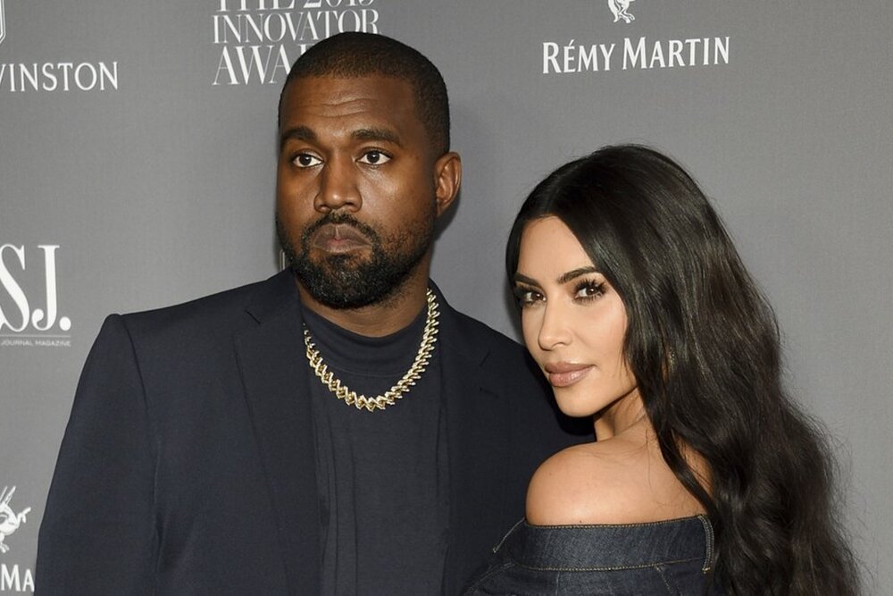 Kanye West says ’80 per cent’ of the time Kim Kardashian has their kids