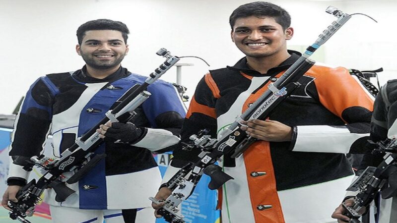 Rudrankksh Patil wins World Championship gold and Olympic quota