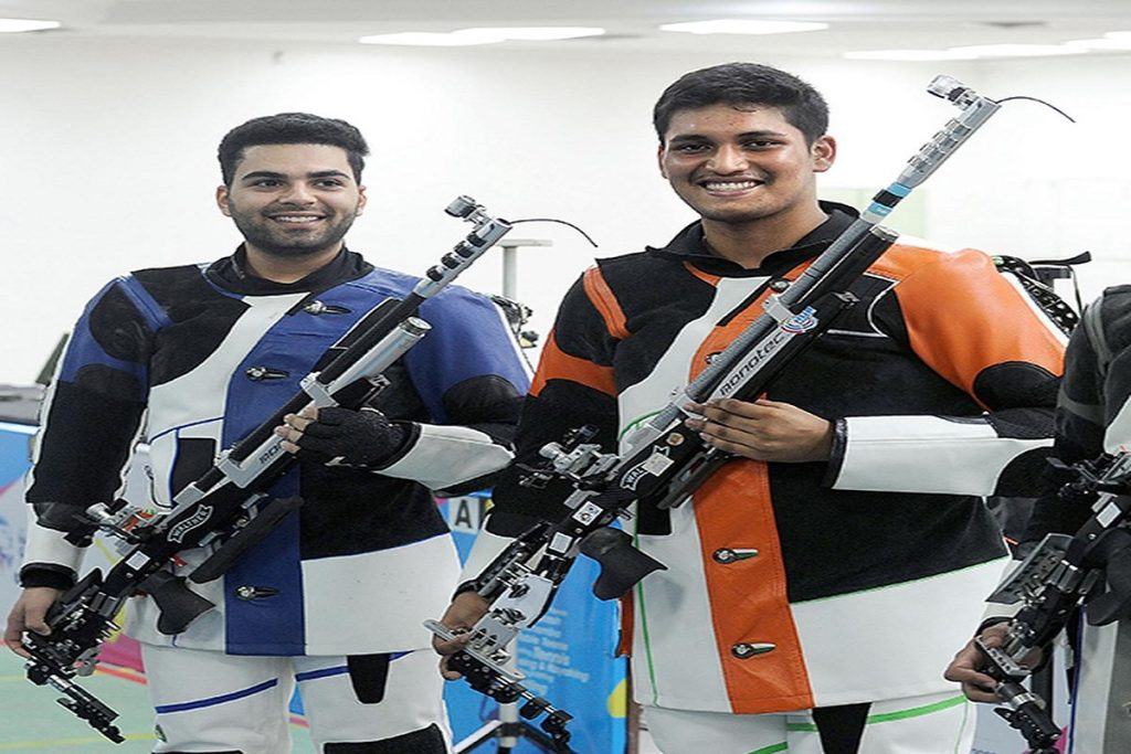 Rudrankksh Patil wins World Championship gold and Olympic quota