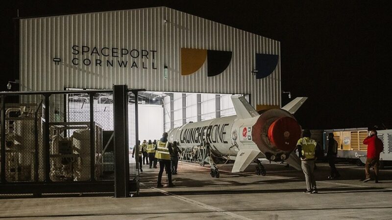 Virgin Orbit rocket arrives for first space launch from UK