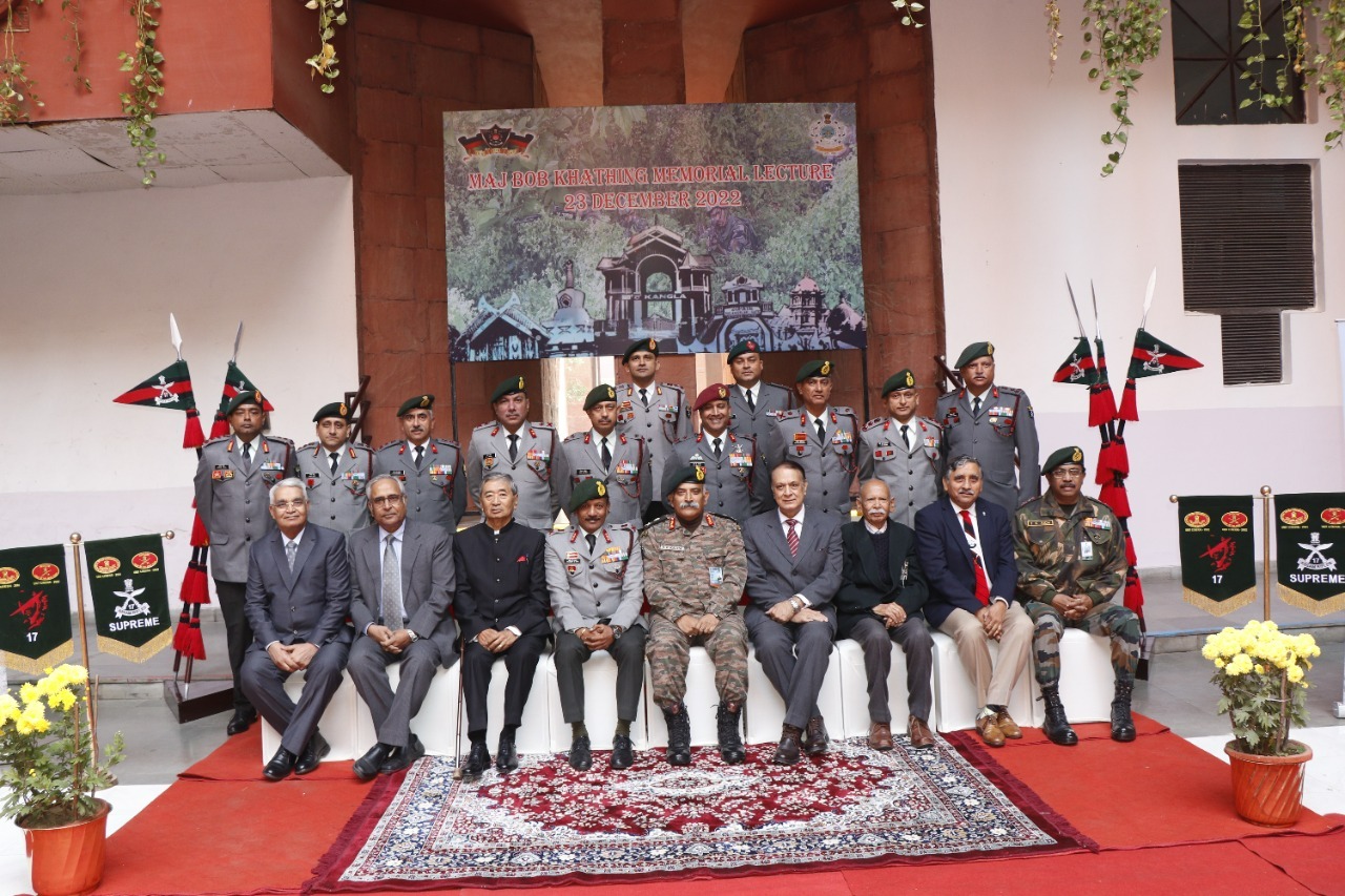 Assam Rifles, Major Bob Khathing Memorial Lecture 2022