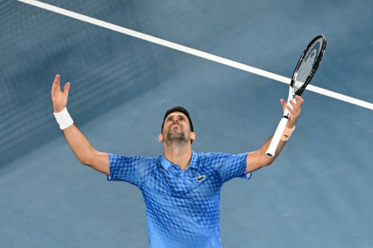 “Rafael Nadal’s 22 Grand Slam” titles are surpassed by Novak Djokovic after his Australian Open victory.