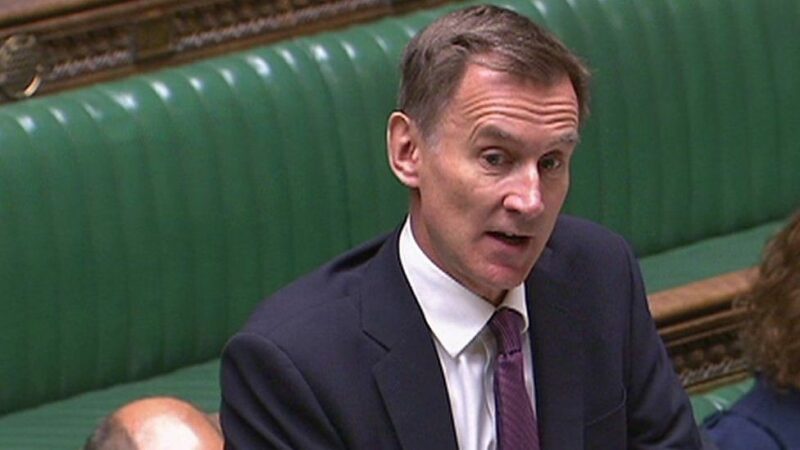 The government denies mortgage aid, and Jeremy Hunt cites inflation concerns.