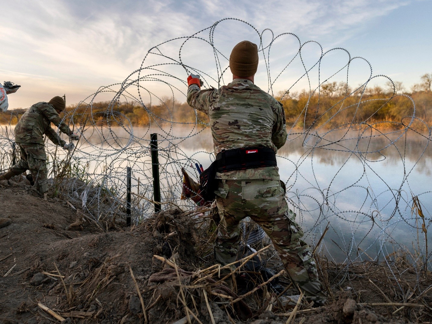 The US Supreme Court Allows Temporary Removal of Razor Wire Barrier