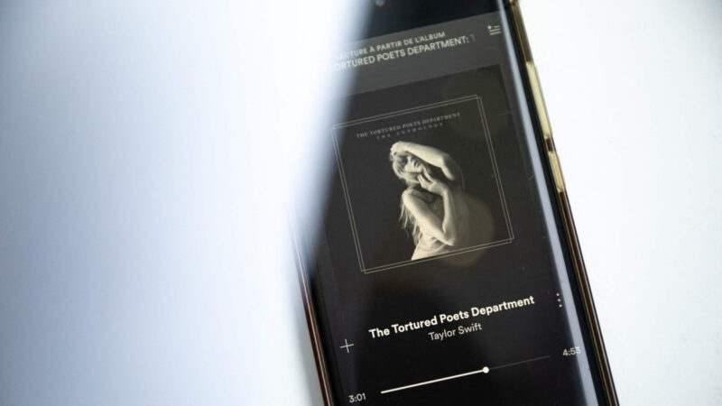 Taylor Swift’s latest album, titled “The Tortured Poets Department,” smashes records