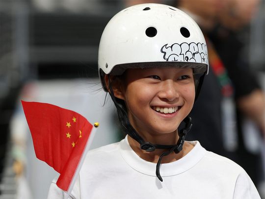 Zheng, at 11 years old, makes history as China’s youngest Olympian