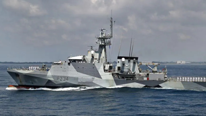 China Protests UK Warship Transit Through Taiwan Strait