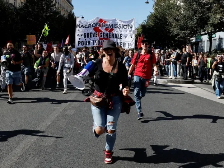 Workers Across France Strike Against Budget Cuts