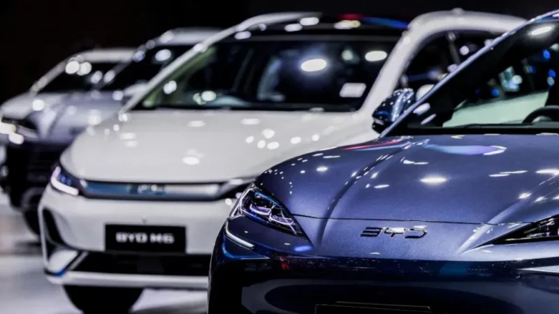 BYD Shares Drop as China’s EV Price War Erodes Profits